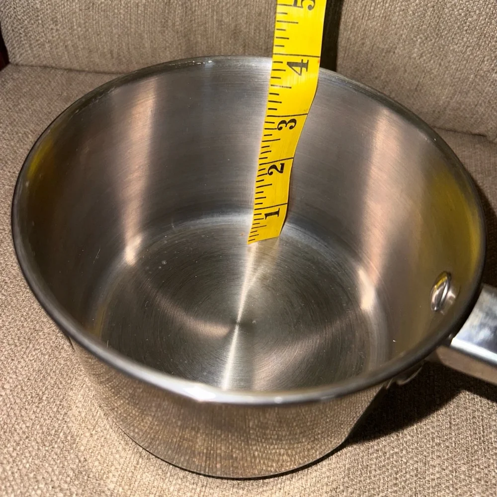 EUC Tools of the Trade 1.5 Quart Sauce Pan Stainless Steel No Lid